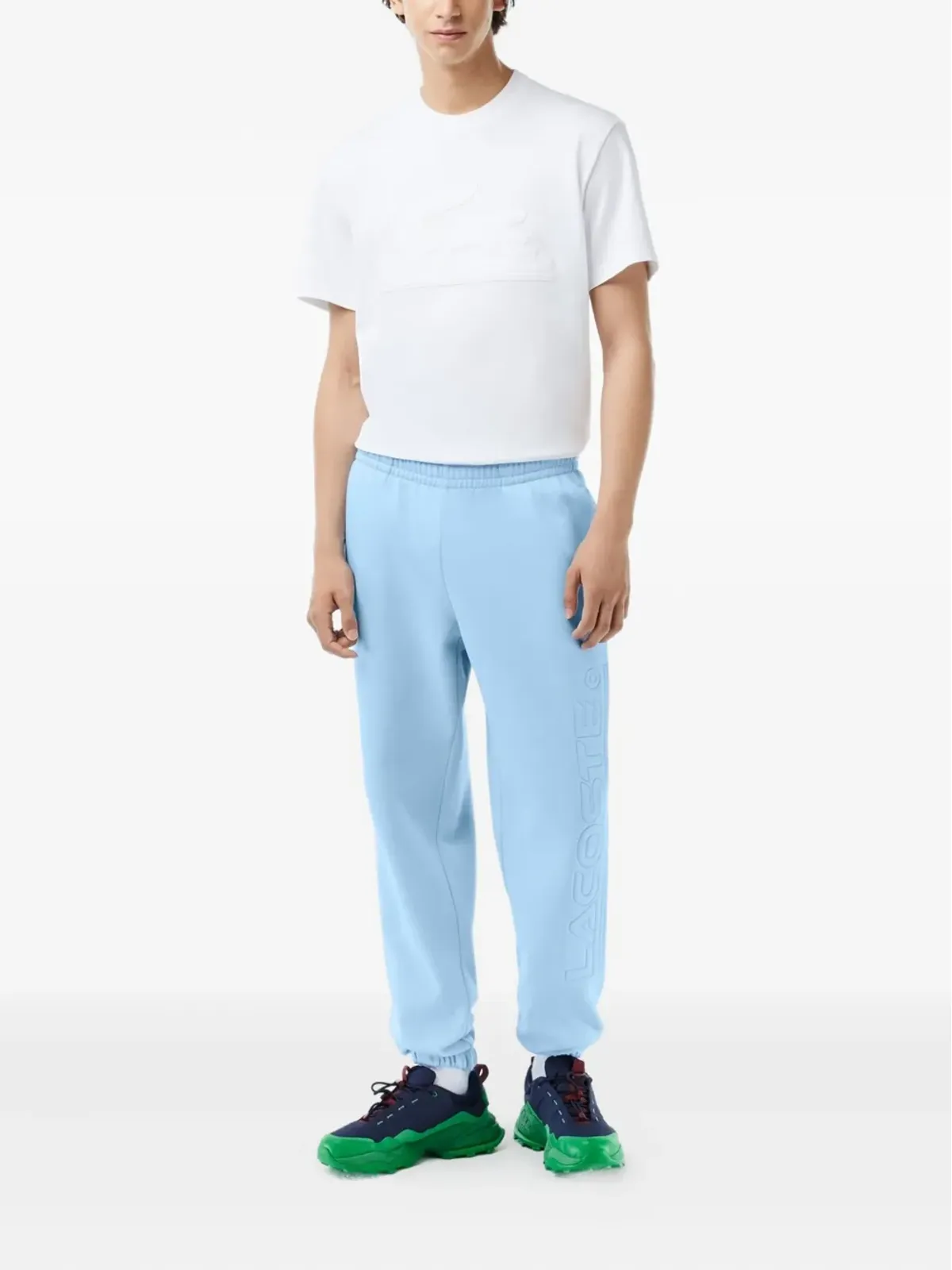 Lacoste エンボスロゴ トラックパンツ - 画像2