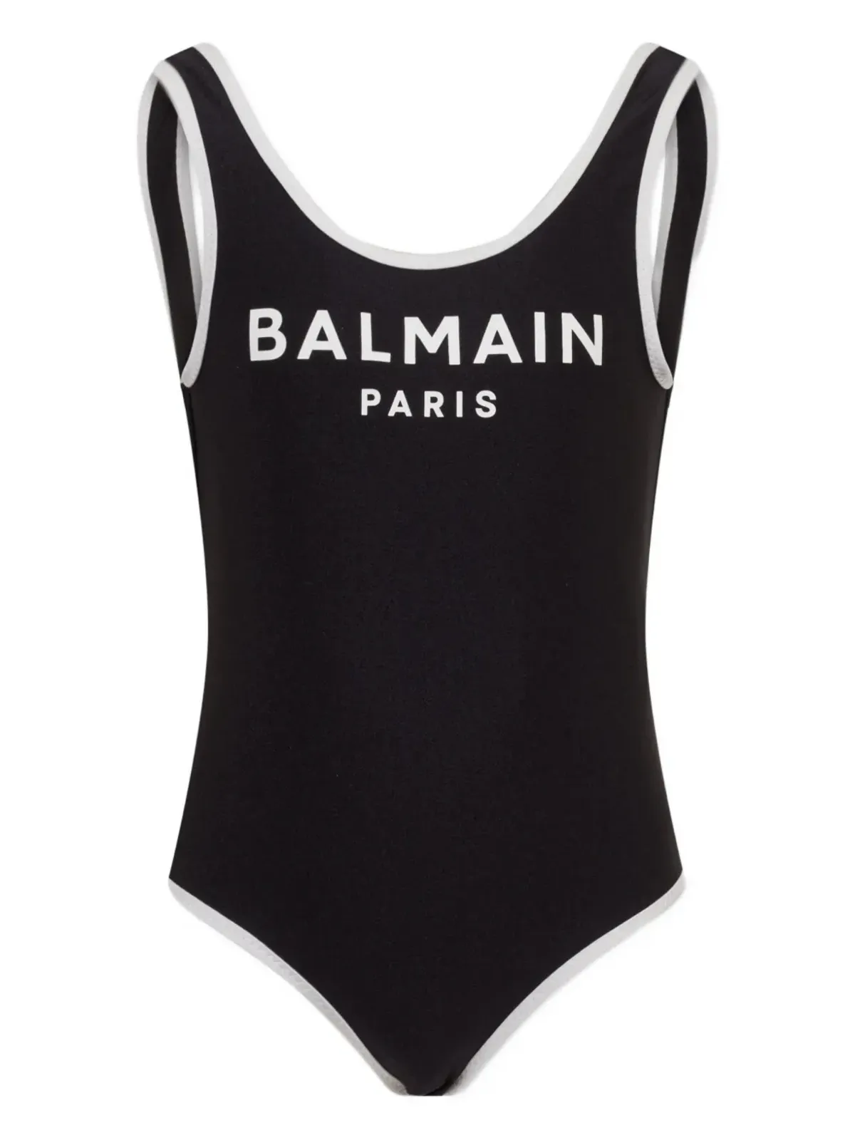 Balmain Kids ロゴ入りスイムスーツ - 画像1
