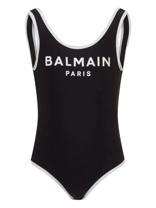 Balmain Kids Balmain Kids ロゴ入りスイムスーツの商品画像
