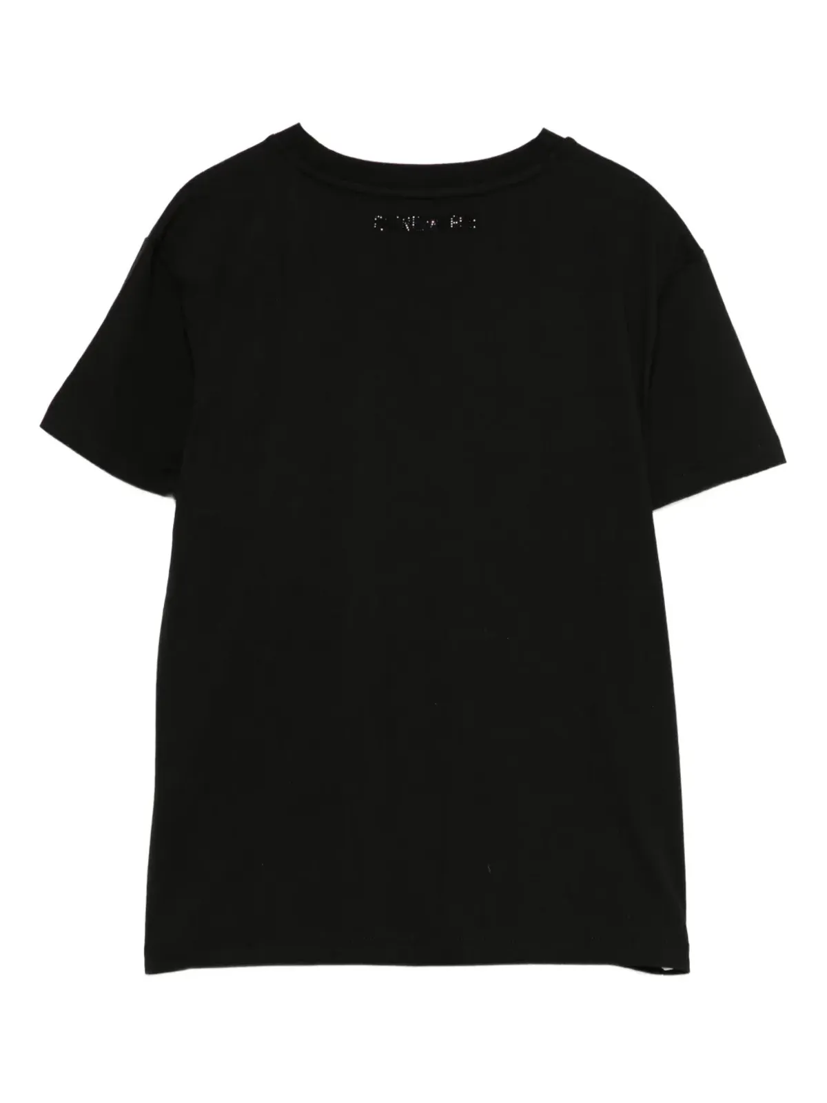 Patrizia Pepe ラインストーン装飾Tシャツ - ブラック - 画像2