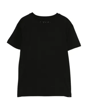 Patrizia Pepe ラインストーン装飾Tシャツ - ブラック - サムネイル2