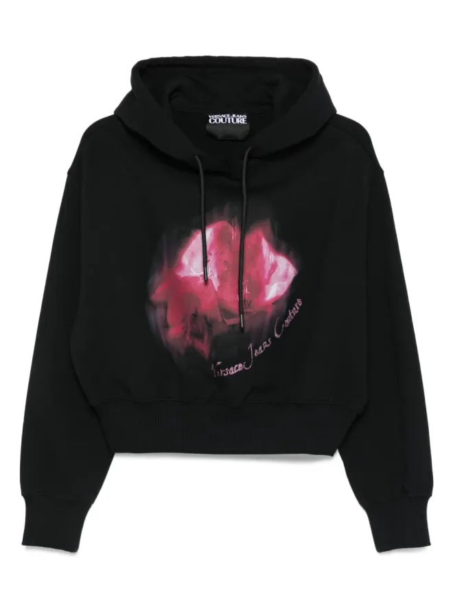 Versace Jeans Couture Versace Jeans Couture グラフィックプリント フーディーの商品画像