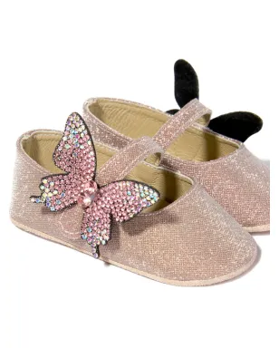 BabyWalker glitter butterfly ballerina - Pink - サムネイル4