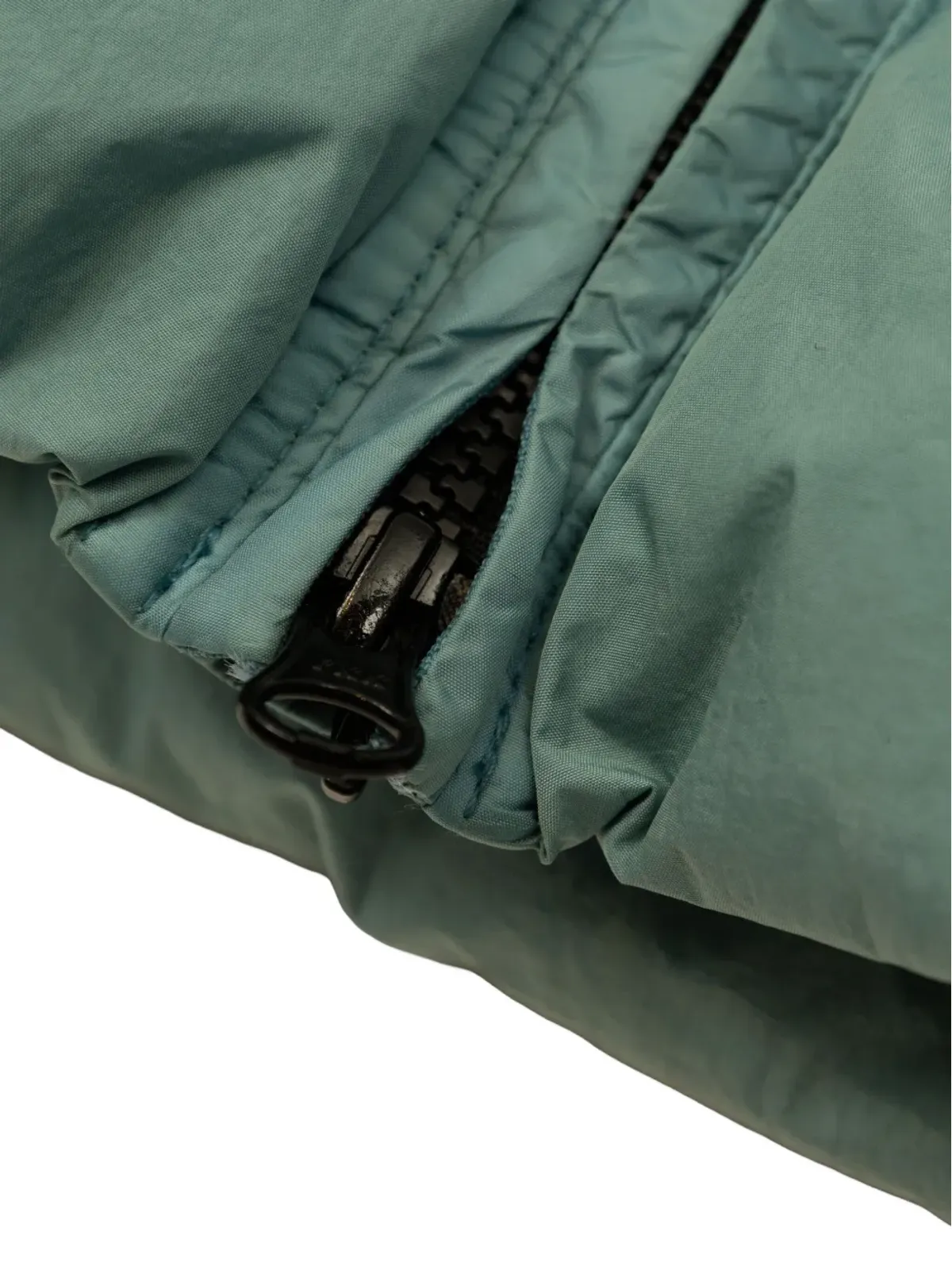 Stone Island Junior キルテッド ロゴパッチ ジャケット - 画像4