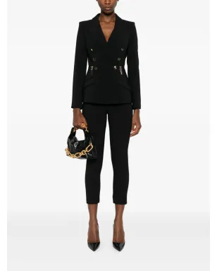 Elisabetta Franchi ジップファスニング トリムディテール パンツ - サムネイル2
