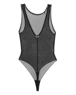 Elisabetta Franchi ノースリーブ ボディスーツ - ブラック - サムネイル1