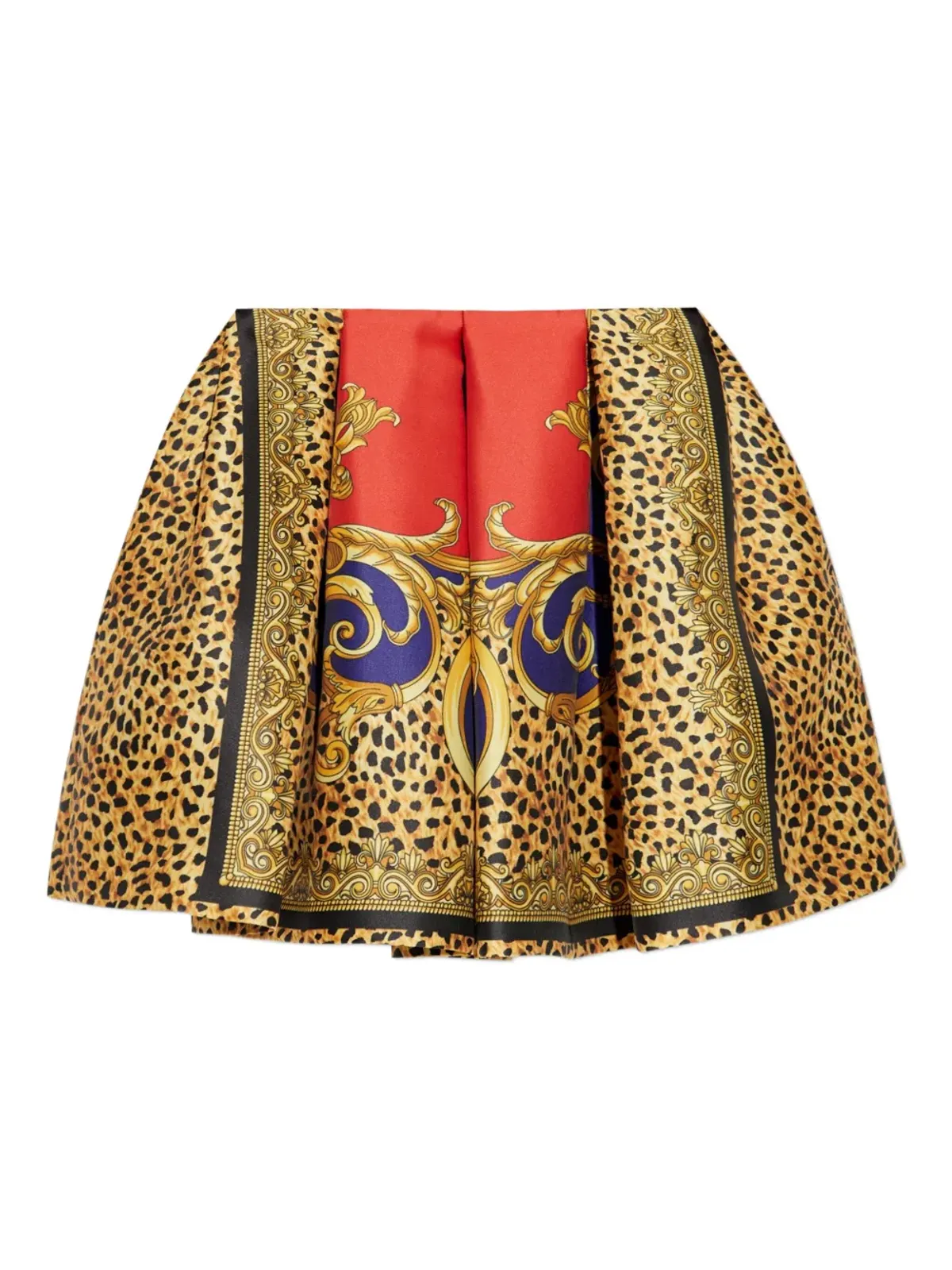 Versace ボリュームプリーツ バレエミニスカート - 画像1