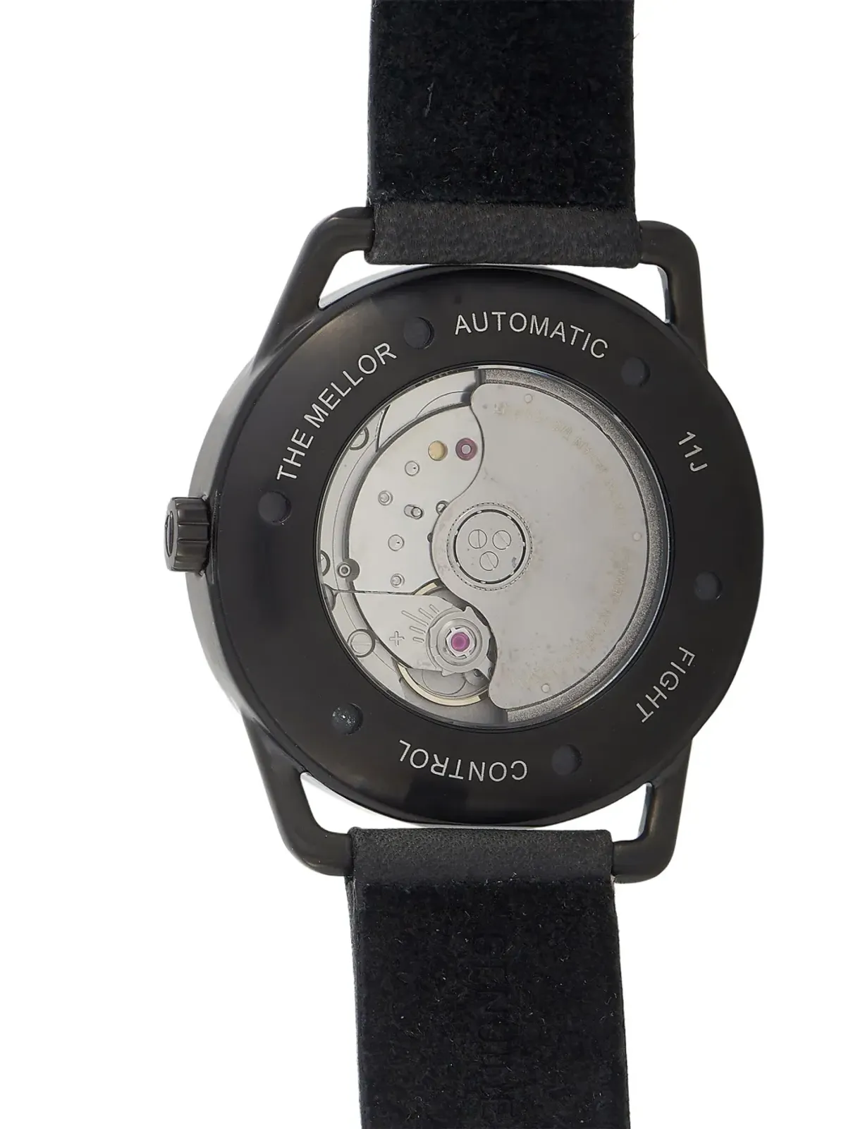 Nixon Mellor 38 mm ブラック - 画像3