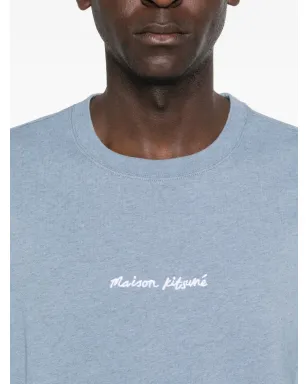 Maison Kitsuné 刺繍ロゴ入りコットンTシャツ - サムネイル4