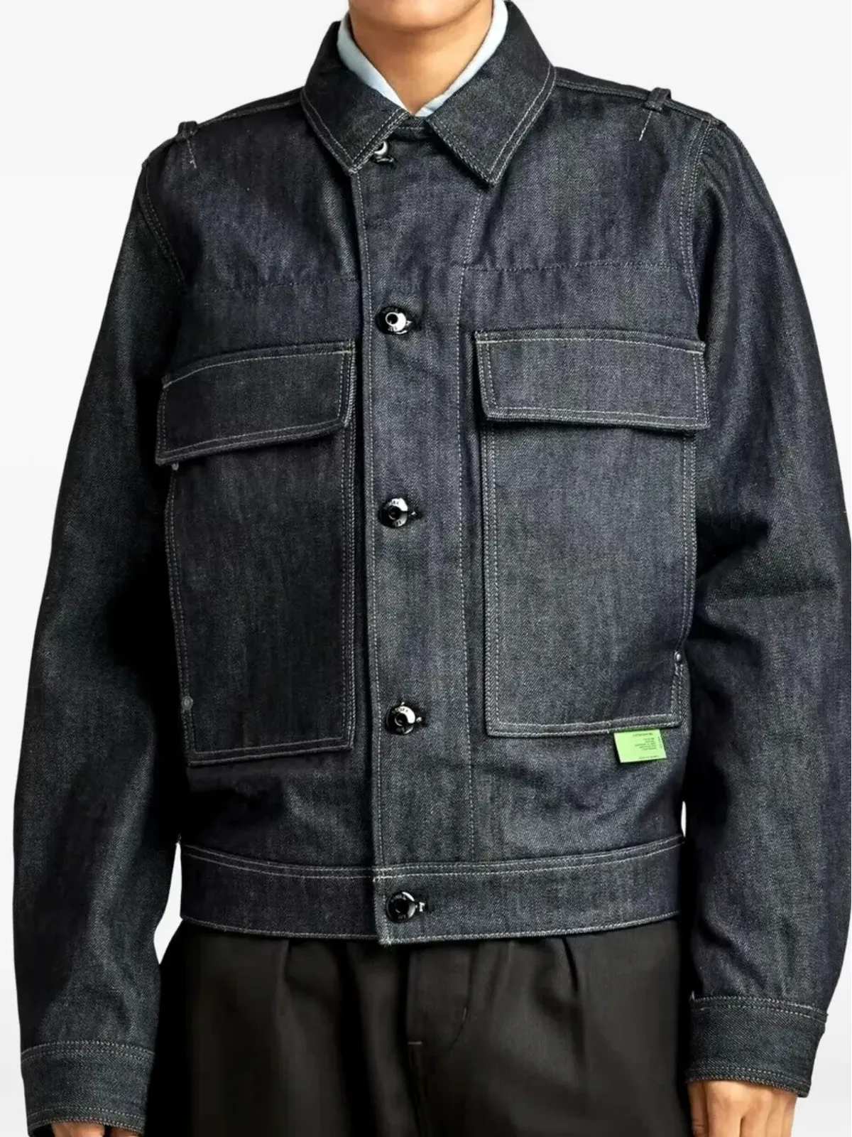 G-Star RAW ユーティリティ フラップポケット デニムジャケット - 画像4