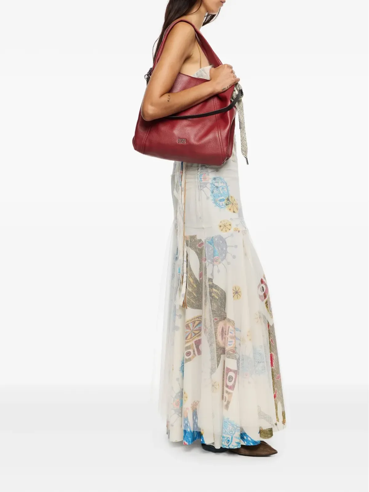 Bimba y Lola ペーパートートバッグ - 画像5