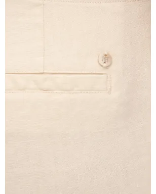 Pedro Del Hierro クロップドリネンパンツ - サムネイル4