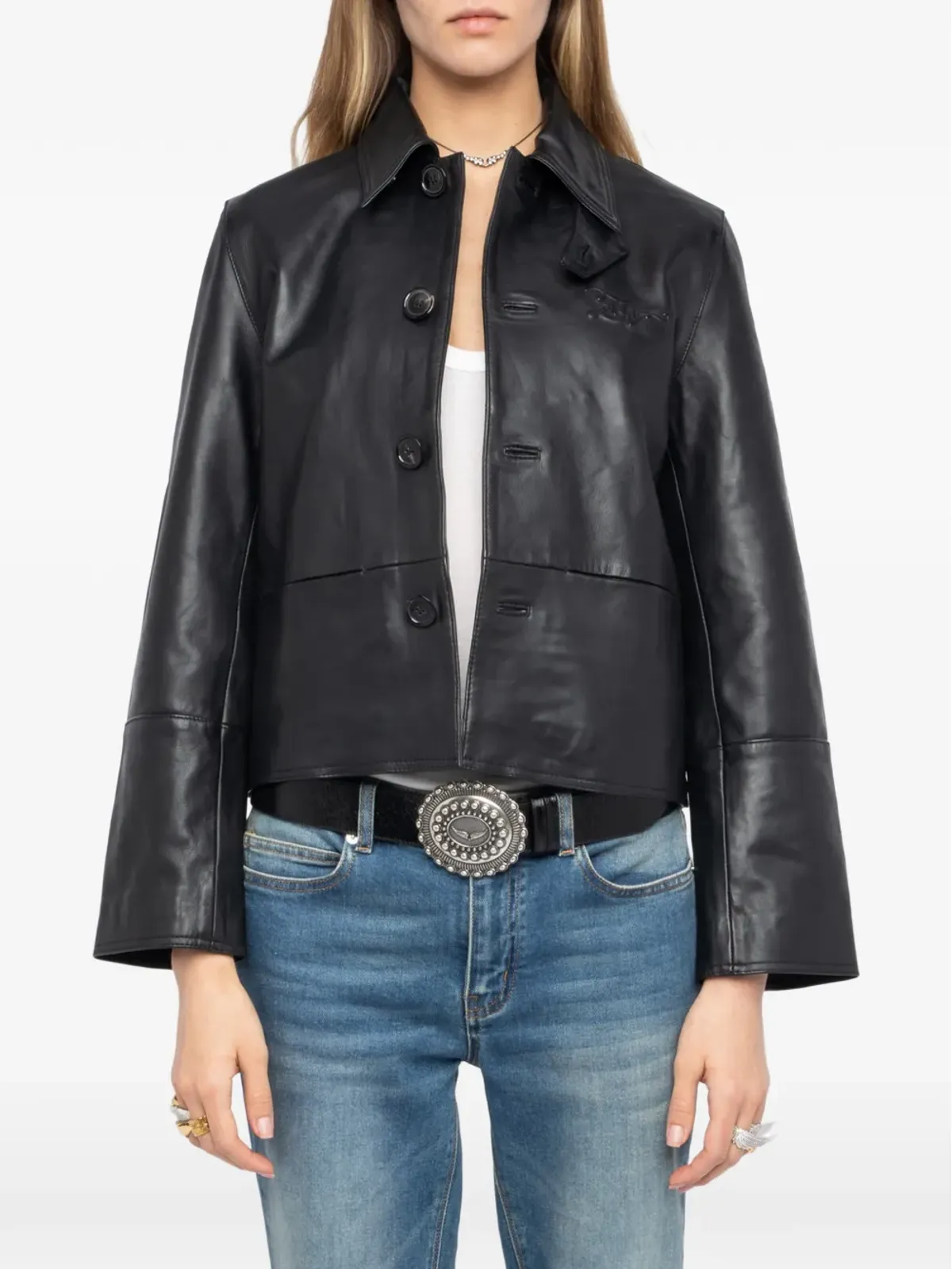 Zadig&Voltaire レッサ ボタンジャケット - 画像4