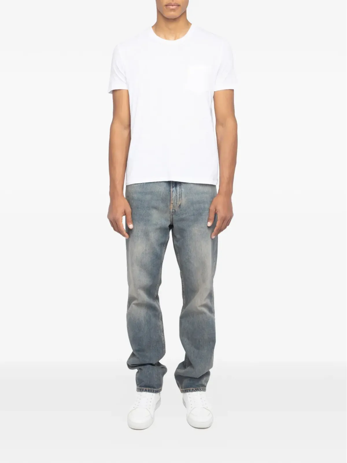 Zadig&Voltaire Stockholm chest-pocket T-shirt - White - 画像2