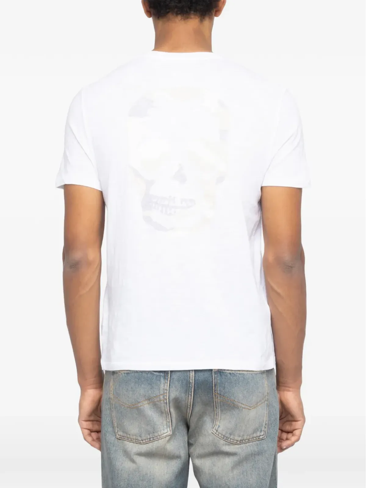 Zadig&Voltaire Stockholm chest-pocket T-shirt - White - 画像4