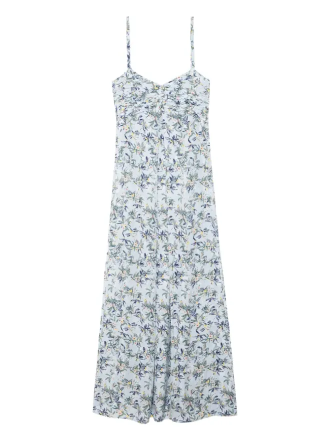 Zadig&Voltaire Zadig&Voltaire 花柄マキシドレス - ブルーの商品画像