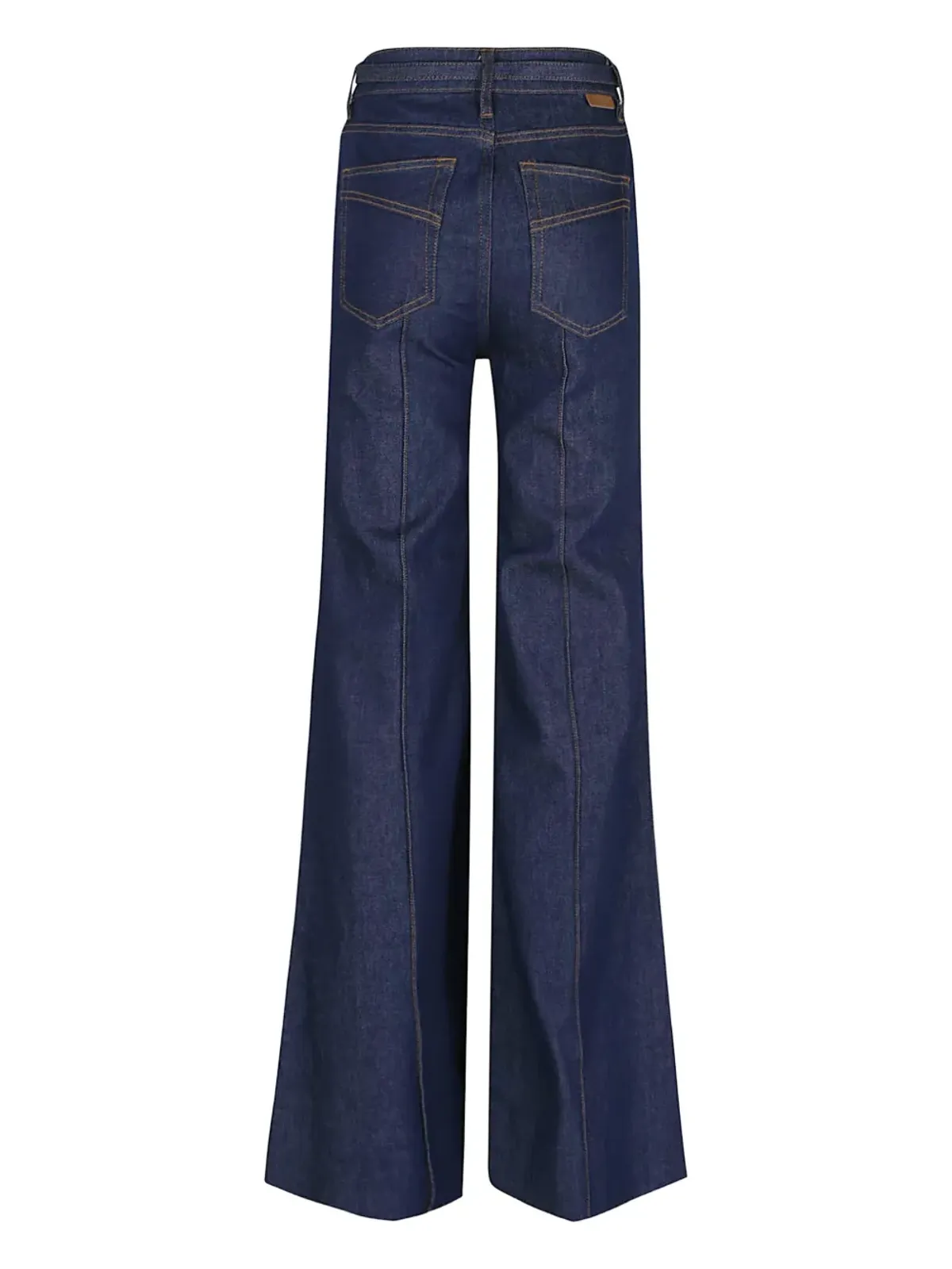 ZIMMERMANN belted-embellishment panel denim jeans - Blue - 画像2