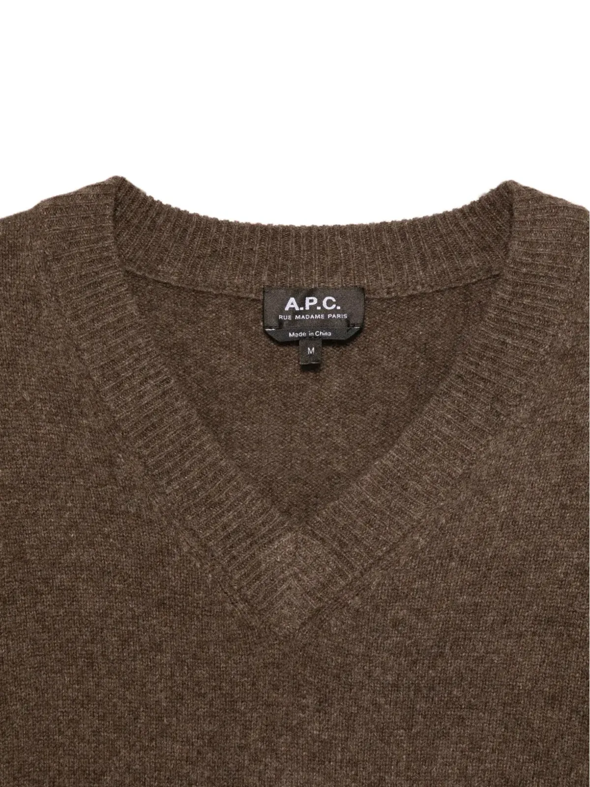 A.P.C. Vネックセーター - 画像3