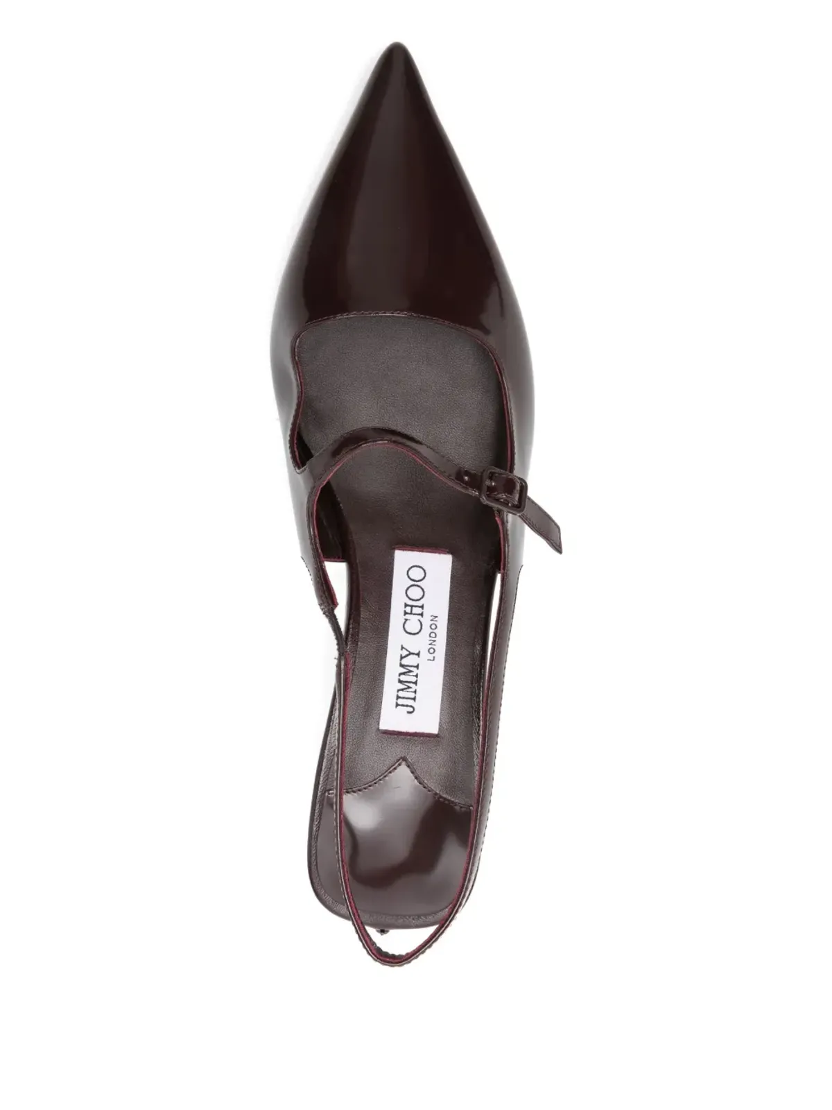 Jimmy Choo スリングバック ポインテッドトゥ パンプス - 画像4