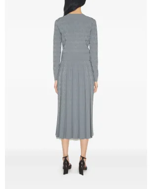 Tory Burch Tモノグラム ミディプリーツスカート - サムネイル3