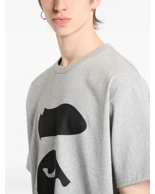 A BATHING APE® グラフィックプリント コットン Tシャツ - グレー - サムネイル5