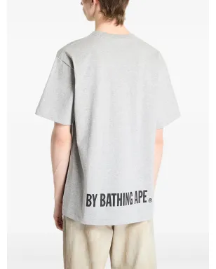 A BATHING APE® グラフィックプリント コットン Tシャツ - グレー - サムネイル4