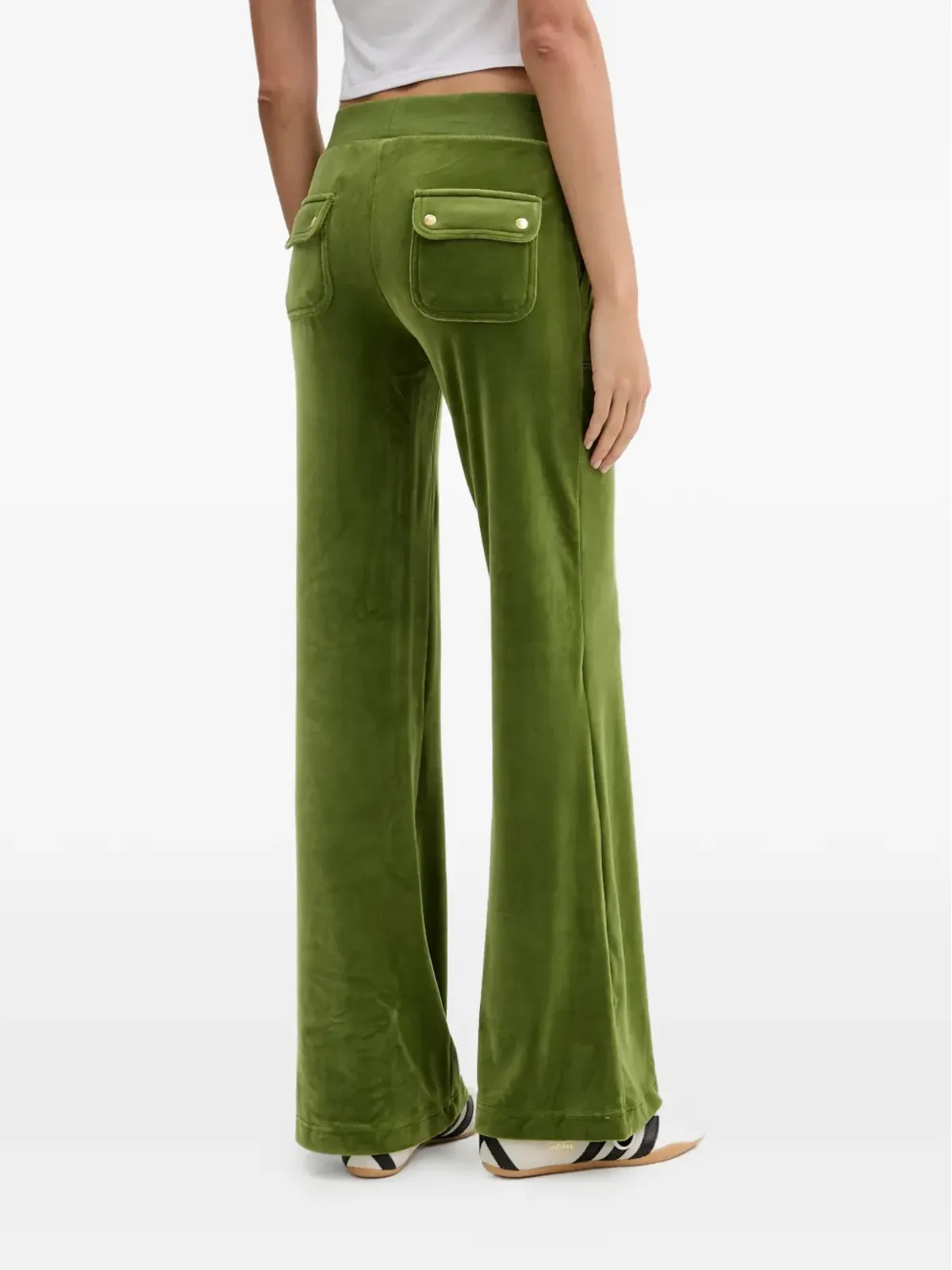 Juicy Couture Layla flared trousers - Green - 画像3