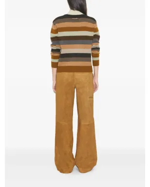 Tory Burch スエード パネルドパンツ - サムネイル3