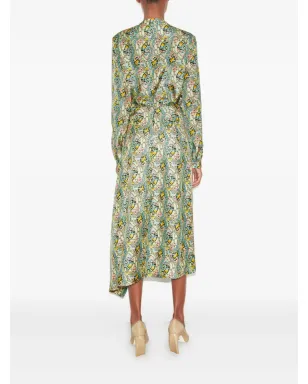 Tory Burch ペイズリープリント ボウブラウス - サムネイル4