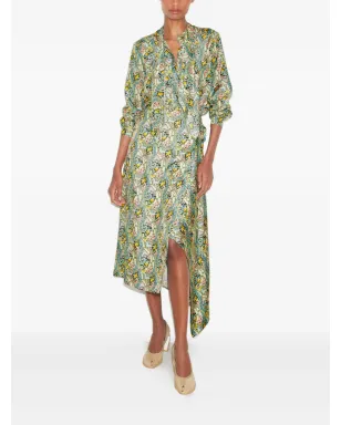 Tory Burch プリント柄アシンメトリースカート - サムネイル2