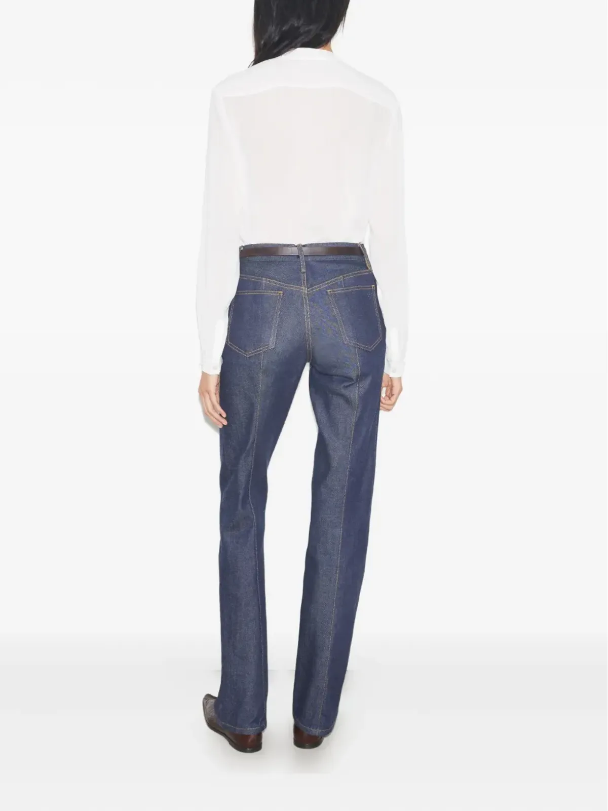 Tory Burch ジョージェット生地 ボウタイディテールシャツ - 画像3