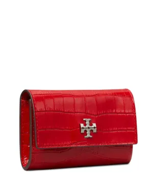 Tory Burch Kira クロコダイル型押しフラップ式ウォレット - サムネイル2