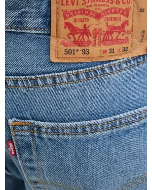 Levi's 501 '93 ボタンジーンズ - ブルー - サムネイル4