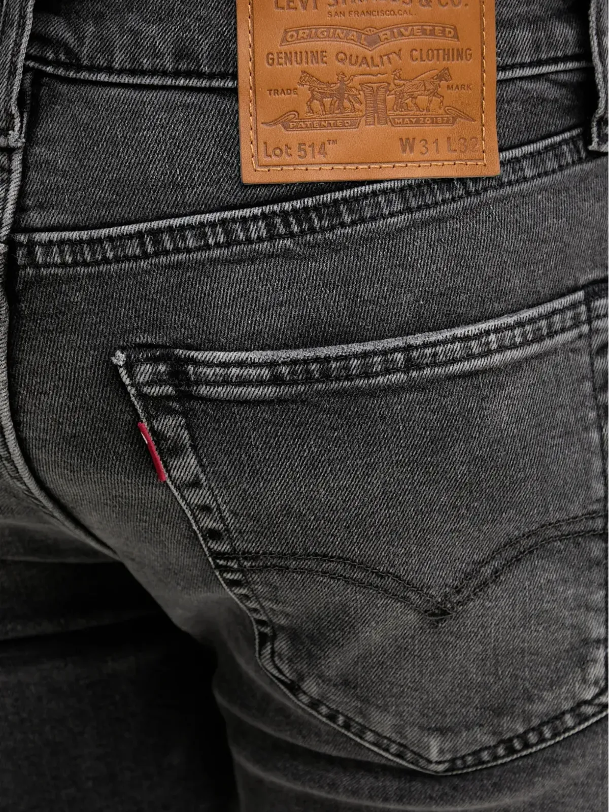 Levi's 514 ベルトループジーンズ - グレー - 画像4