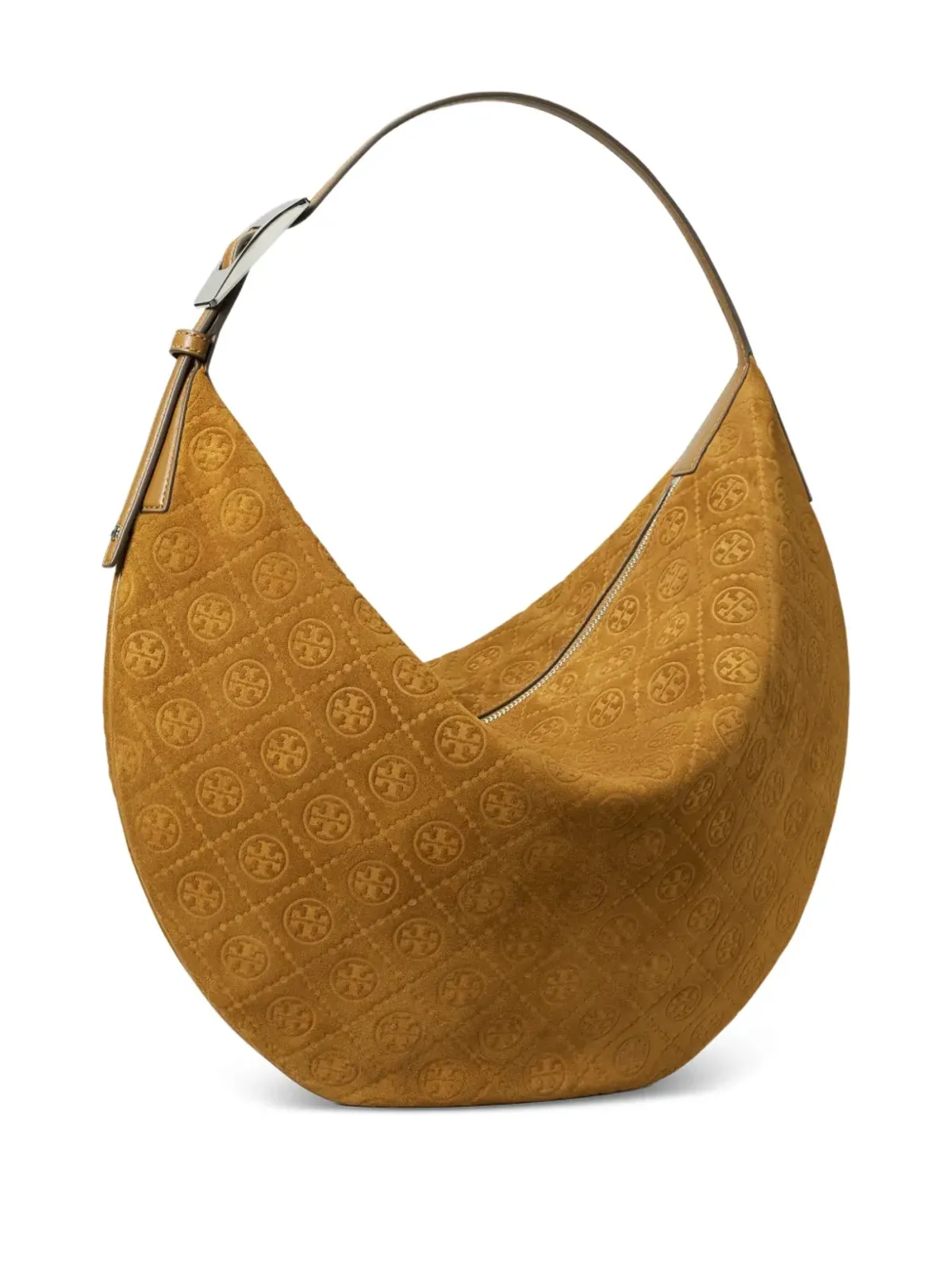 Tory Burch Balloon T-monogram スエード ショルダーバッグ - 画像2