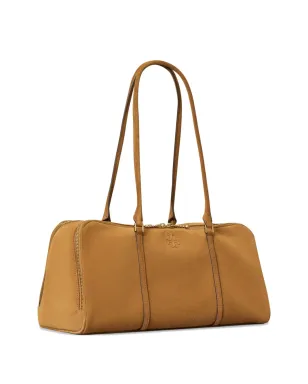 Tory Burch マシュマロスエードショルダーバッグ（ブラウン） - サムネイル2
