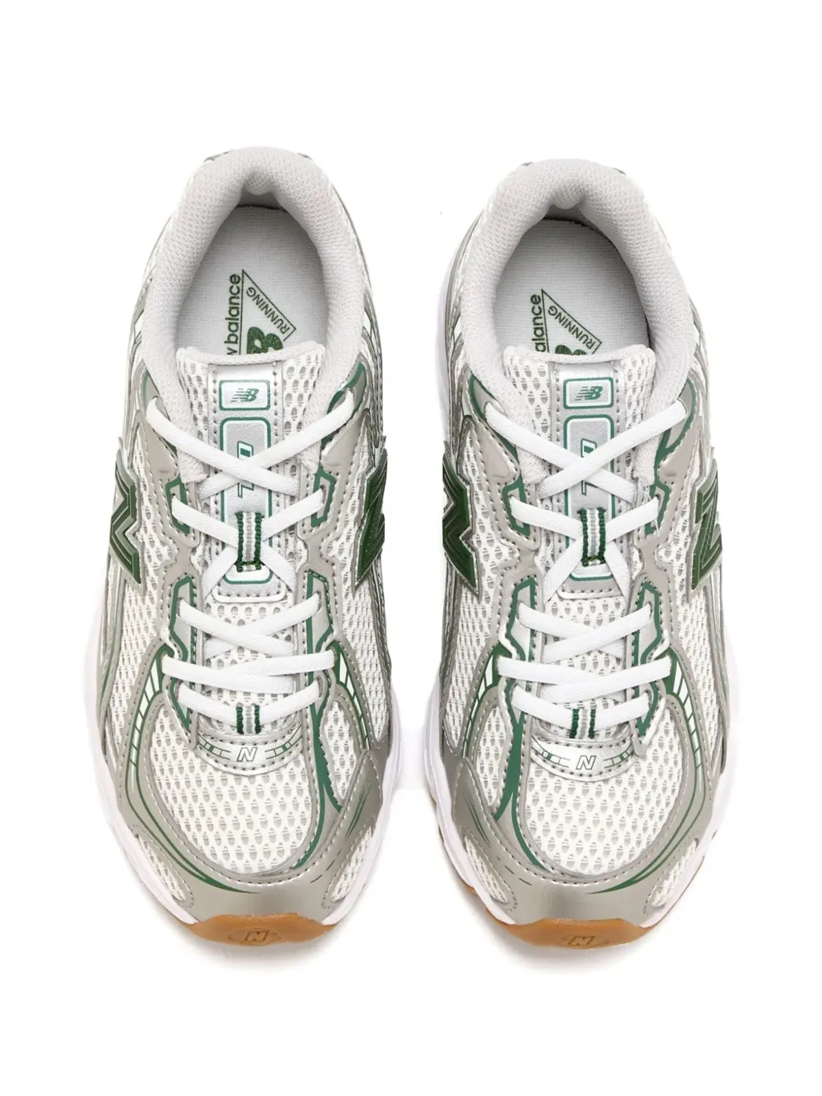 New Balance Kids 740 メッシュパネルスニーカー - Neutrals - 画像3