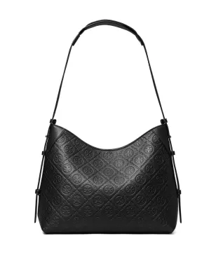Tory Burch T Monogram ペブルレザー ショルダーバッグ - サムネイル3