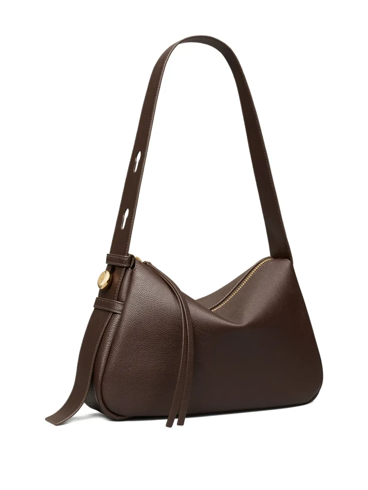 Tory Burch ジップファスナー付きフラップショルダーバッグ - 画像2