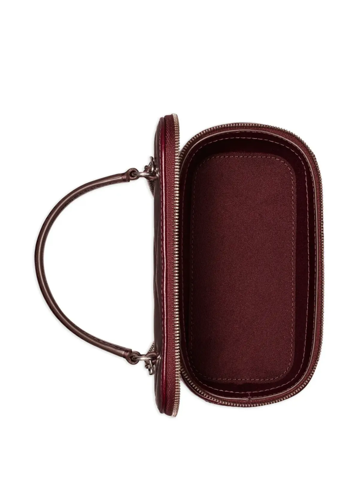 Tory Burch Kira quilted top-handle mini bag - Red - 画像3