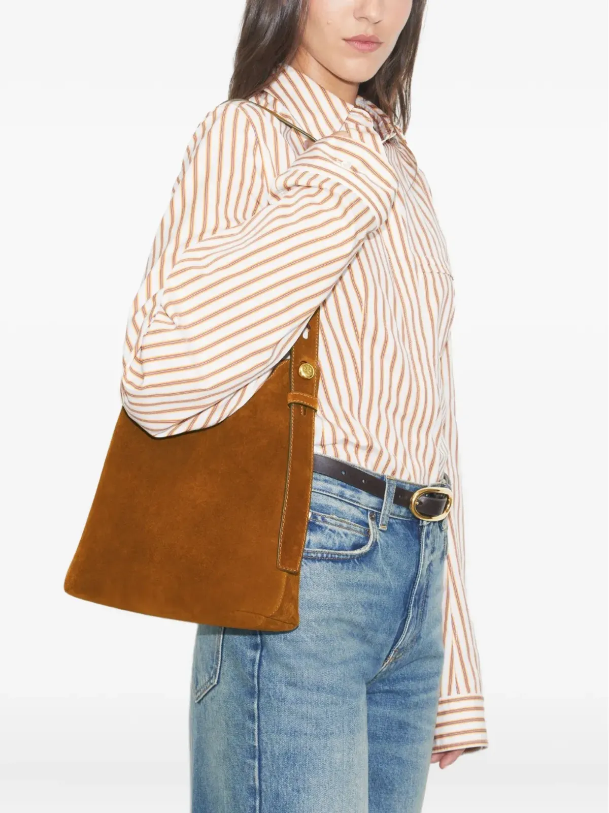 Tory Burch ロミー スエード トートバッグ - 画像2