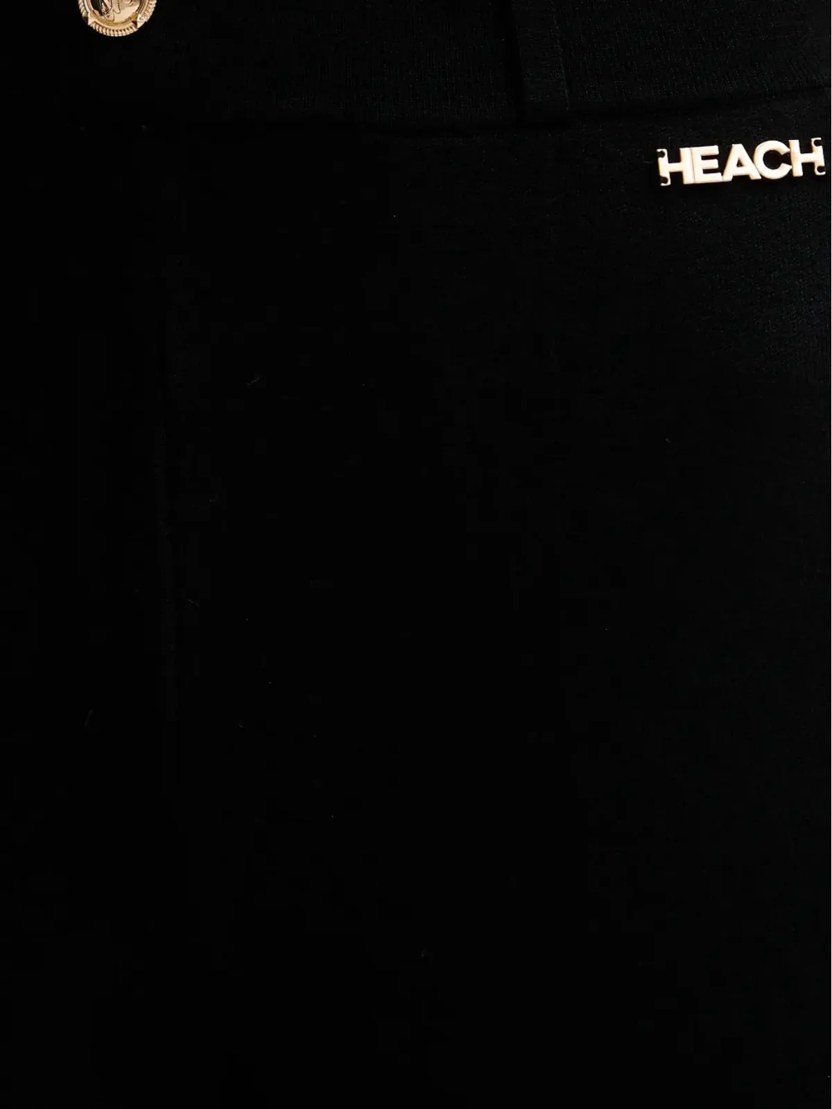 Silvian Heach ボタン装飾ハイウエストパンツ - 画像4