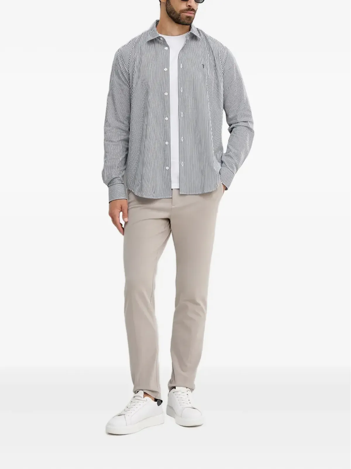 Trussardi ストライプシャツ - グレー - 画像2