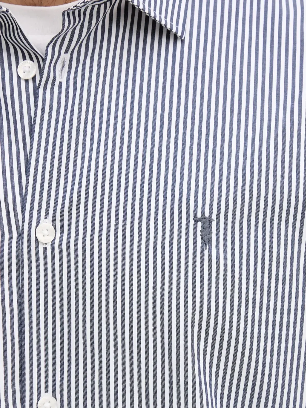 Trussardi ストライプシャツ - グレー - 画像4