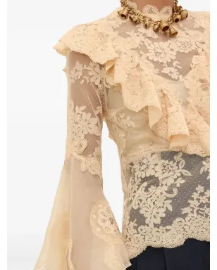 ZIMMERMANN フリルレースシャツ - サムネイル5