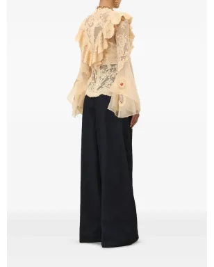 ZIMMERMANN フリルレースシャツ - サムネイル3