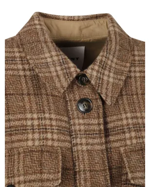 MARANT ÉTOILE チェックポケットコート - サムネイル4