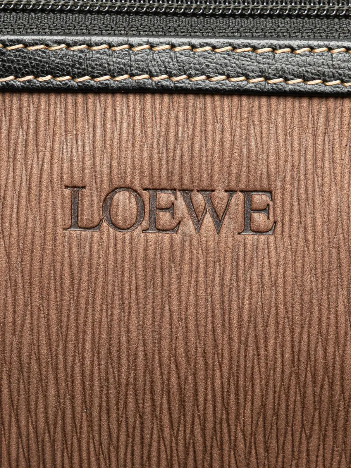 Loewe Vintage Leather Velazquezポーチ - 画像5