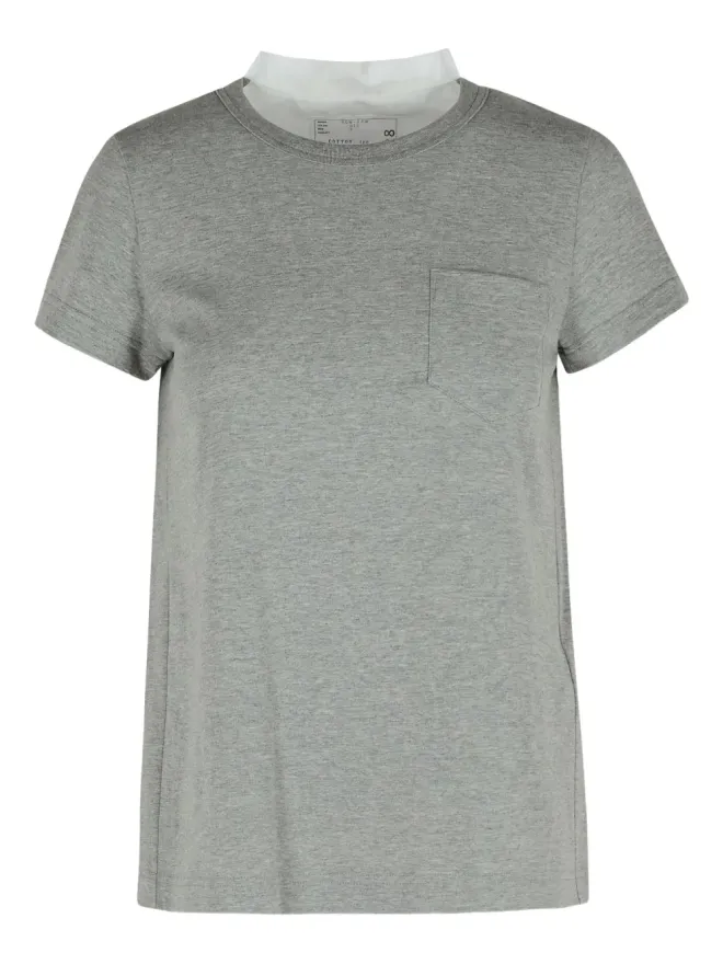 sacai sacai コットンTシャツの商品画像