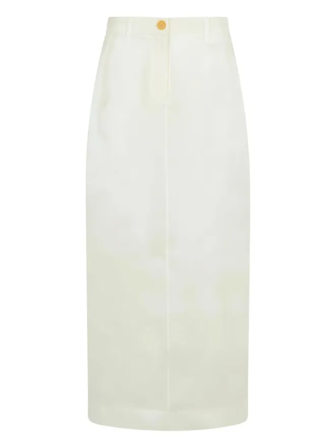 KHAITE KHAITE ルシアン シルク ペンシルスカートの商品画像